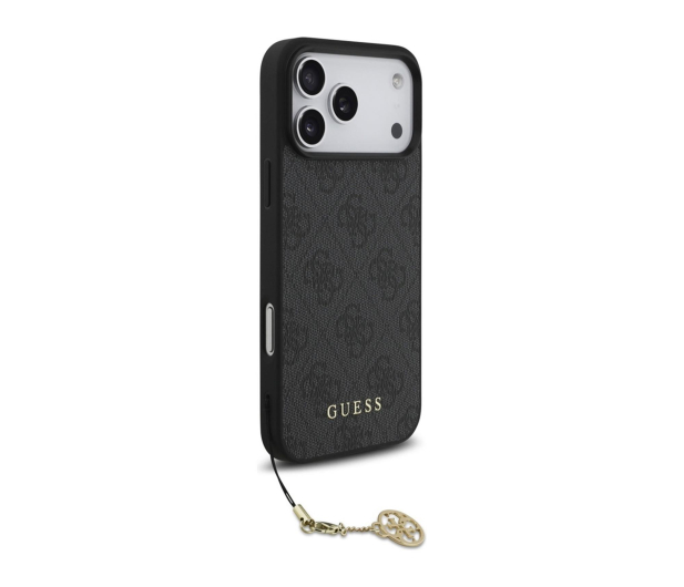 Guess 4G Charms Collection MagSafe do iPhone 17 Pro Max czarny - 1365478 - zdjęcie